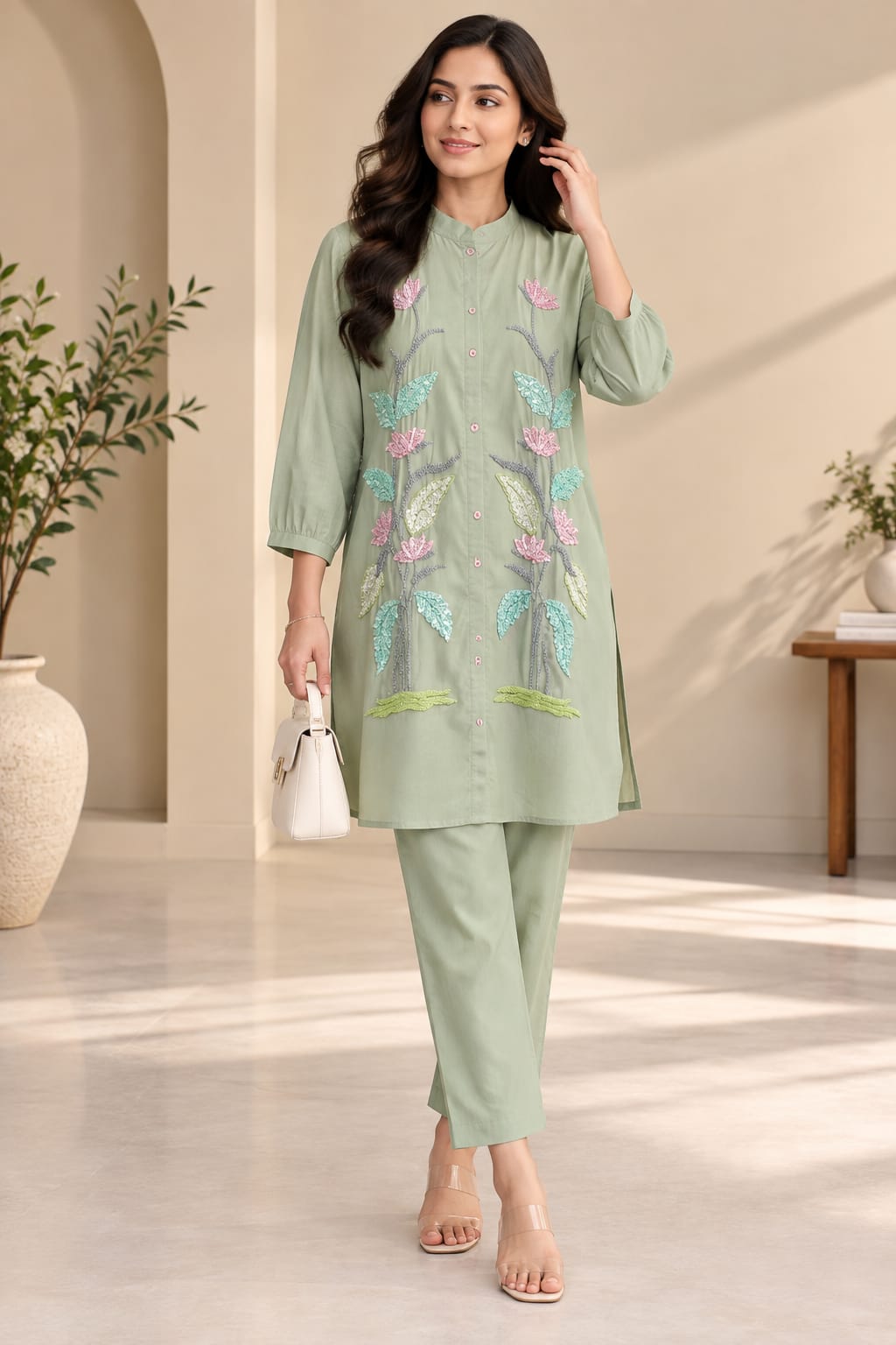 Pistachio Green Co-Ord Set
