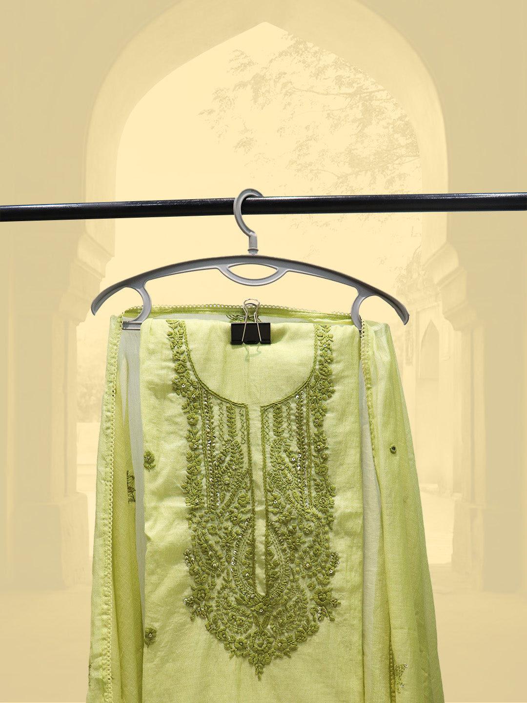 Elegant Embroidered Kurta Set