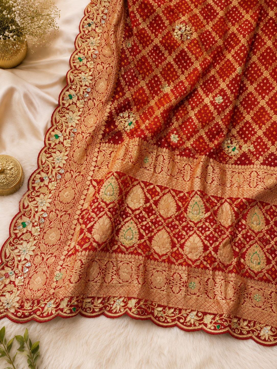 Royal Rangmahal Heritage Banarasi Dupatta