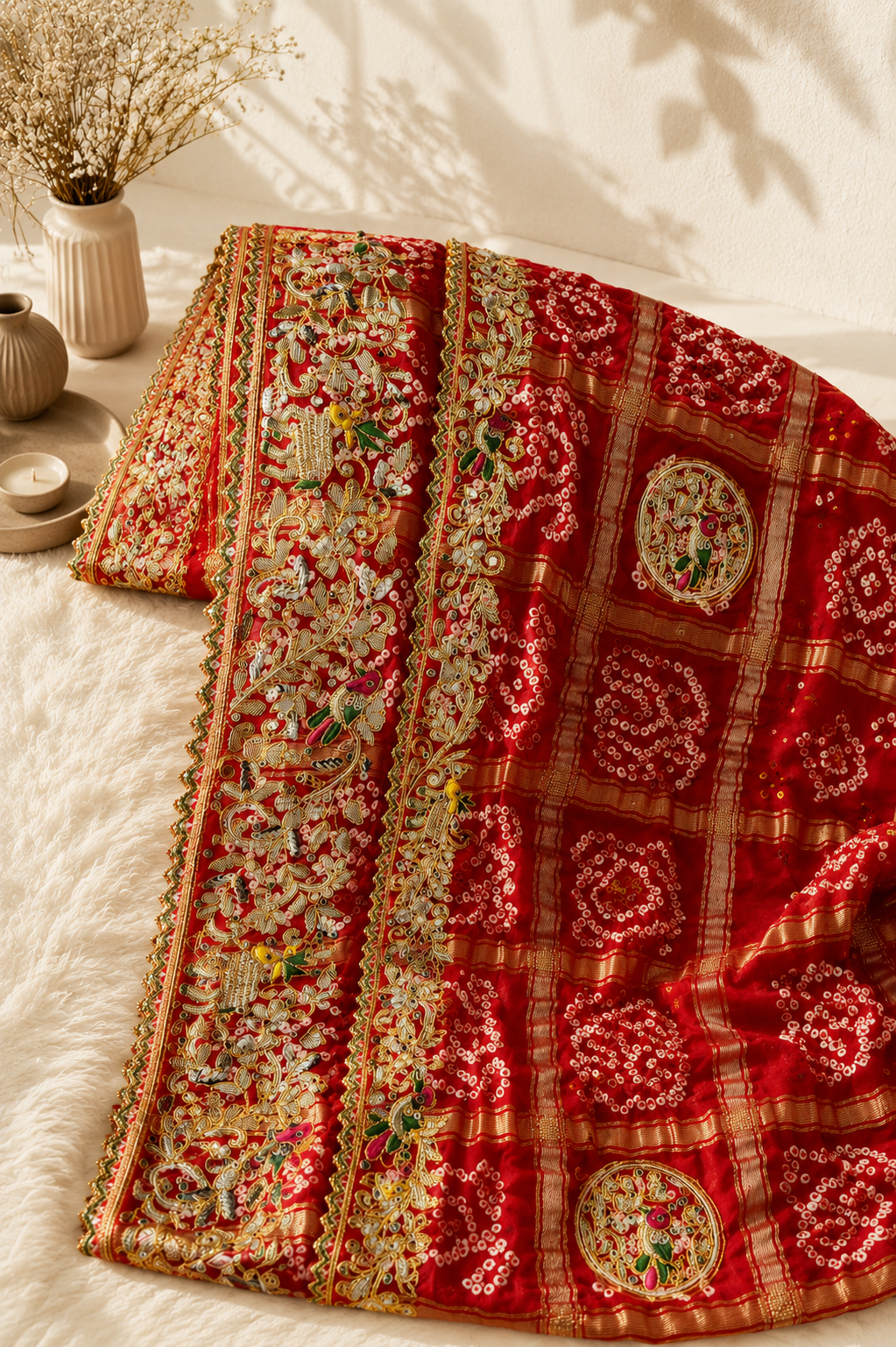 Royal Bandhani Heritage Dupatta