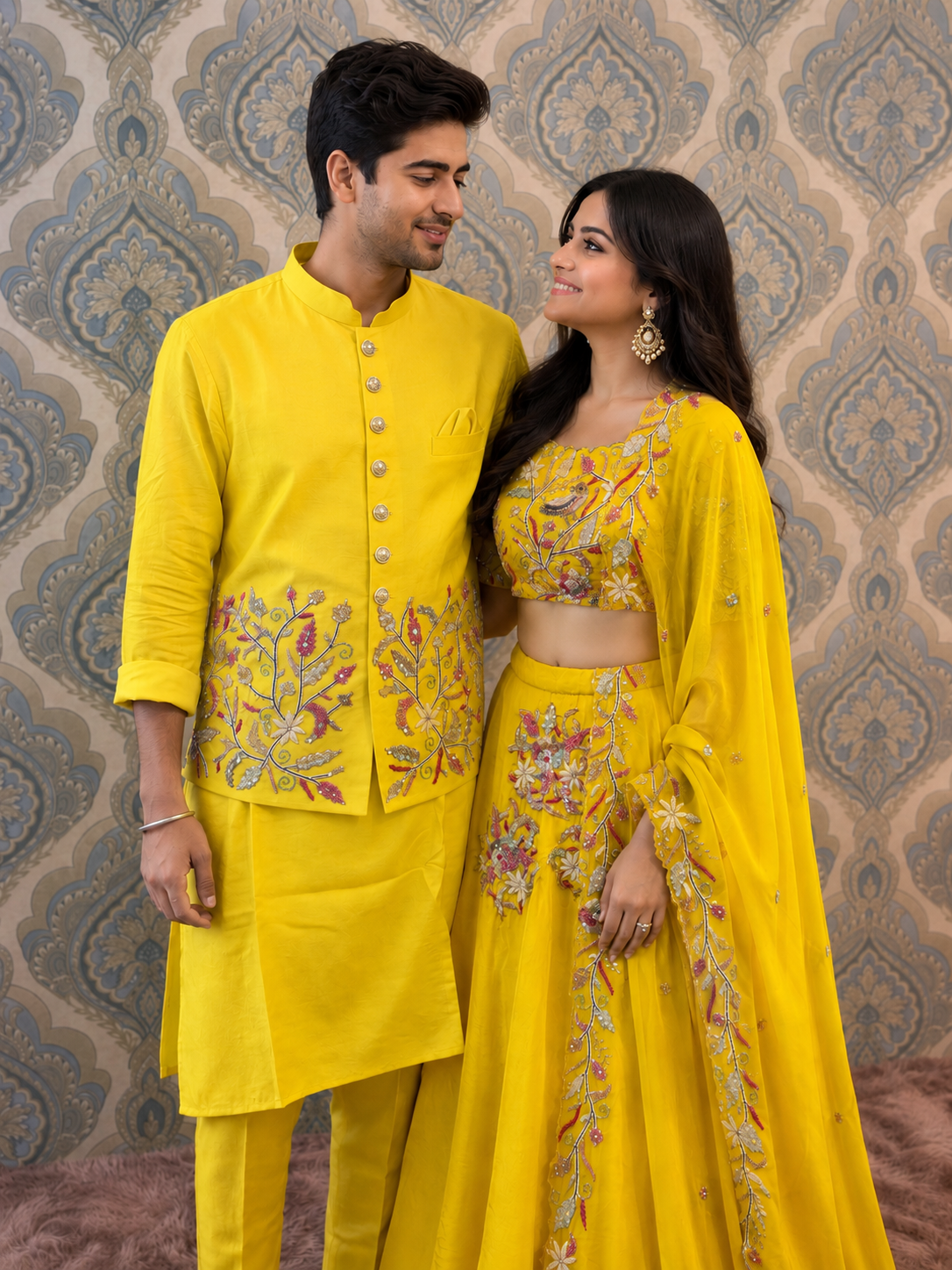 Sunlit Symphony Couple Set