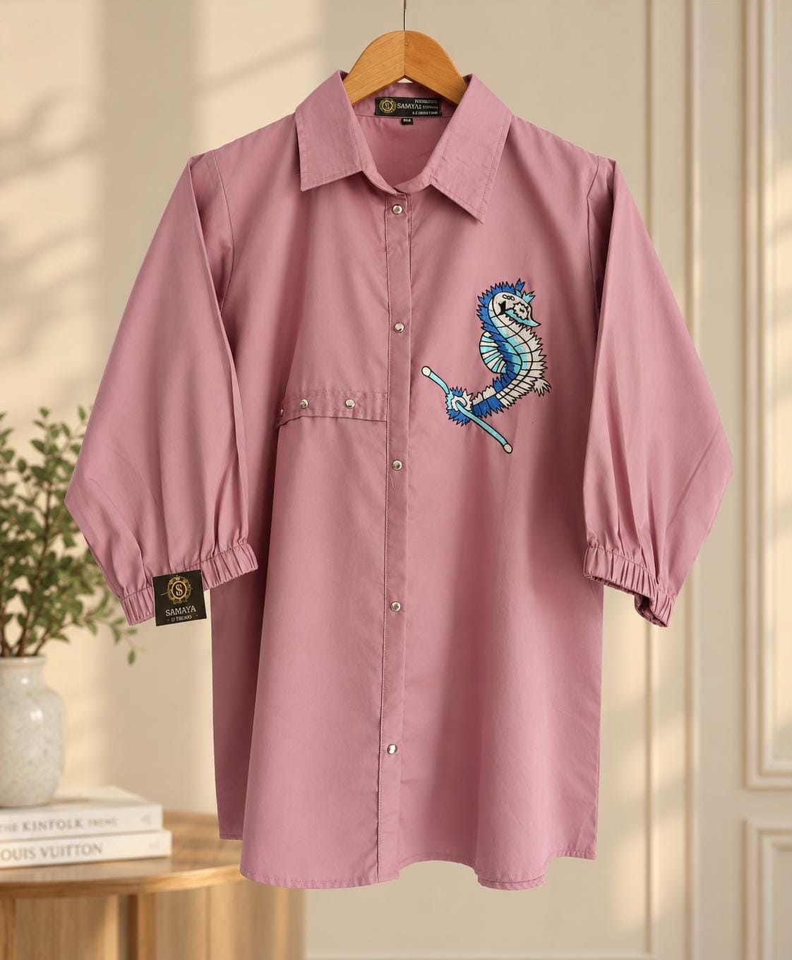 Mauve Pink  Shirt