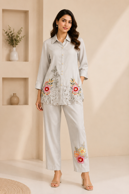 Light Grey Co-Ord Set