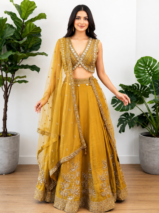 Festive Embroidered Lehenga